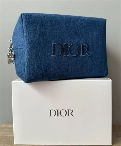 dior poche buch|Dior denim pouch.